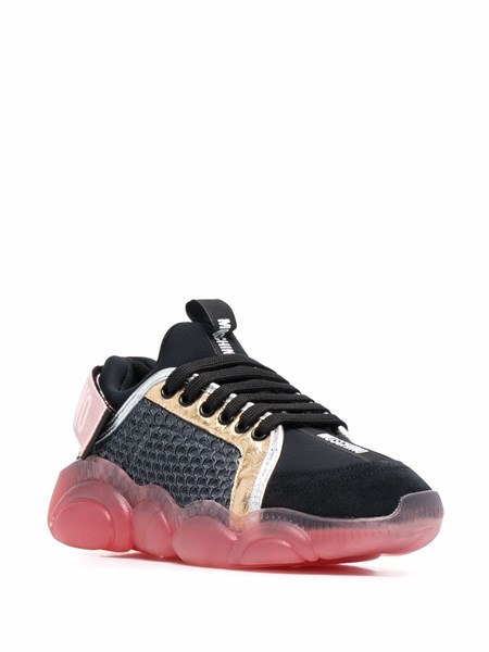 moschino Sneakers Teddy Bear con logo su theapartmentcosenza.com - 15367 -  NG