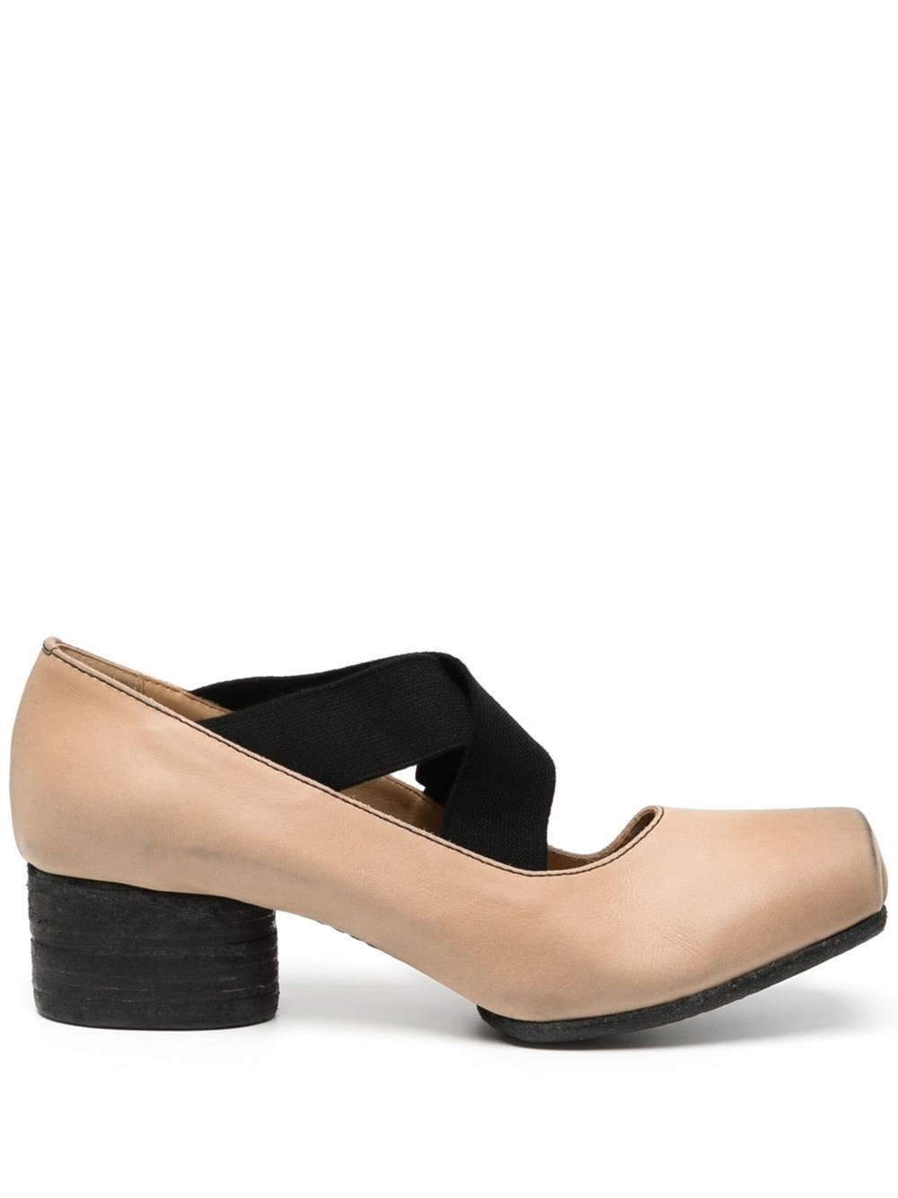 Uma Wang Ballerina Dosing Pumps With Square Tip In Multi