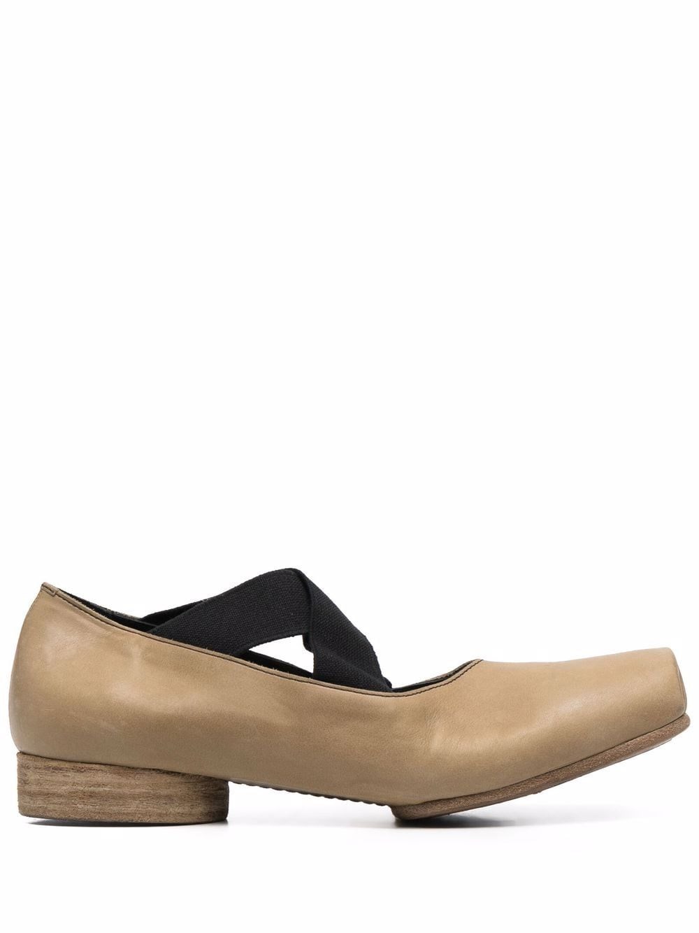 UMA WANG SQUARE TOE BALLET FLATS