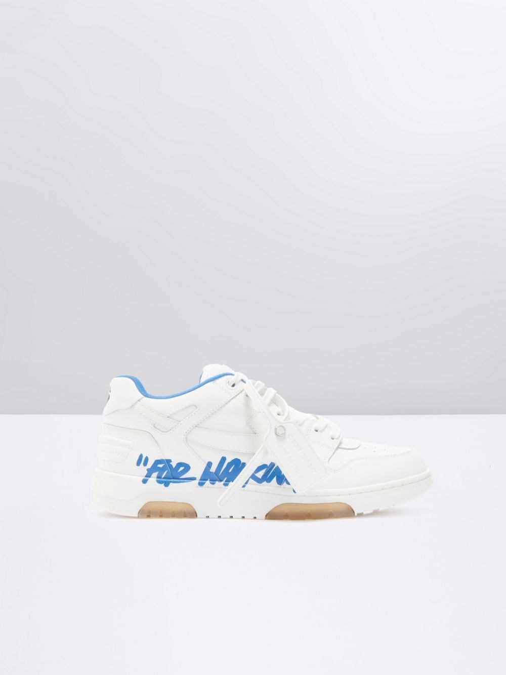 Off-white Out Of Office "for Walking" White Blue In White