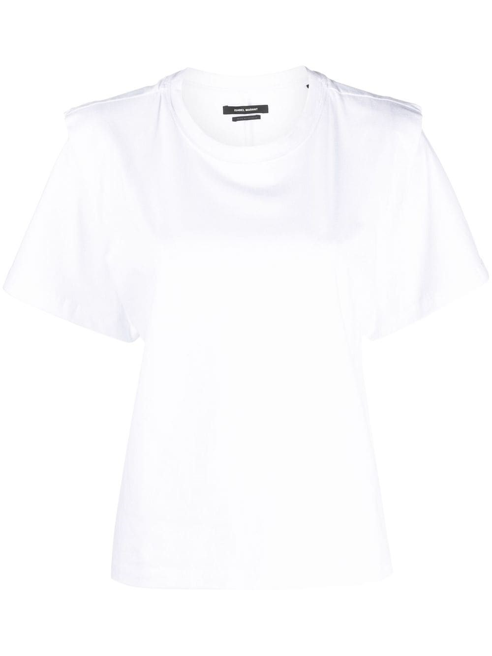 Isabel Marant T-shirt Zelitos In Cotone In White