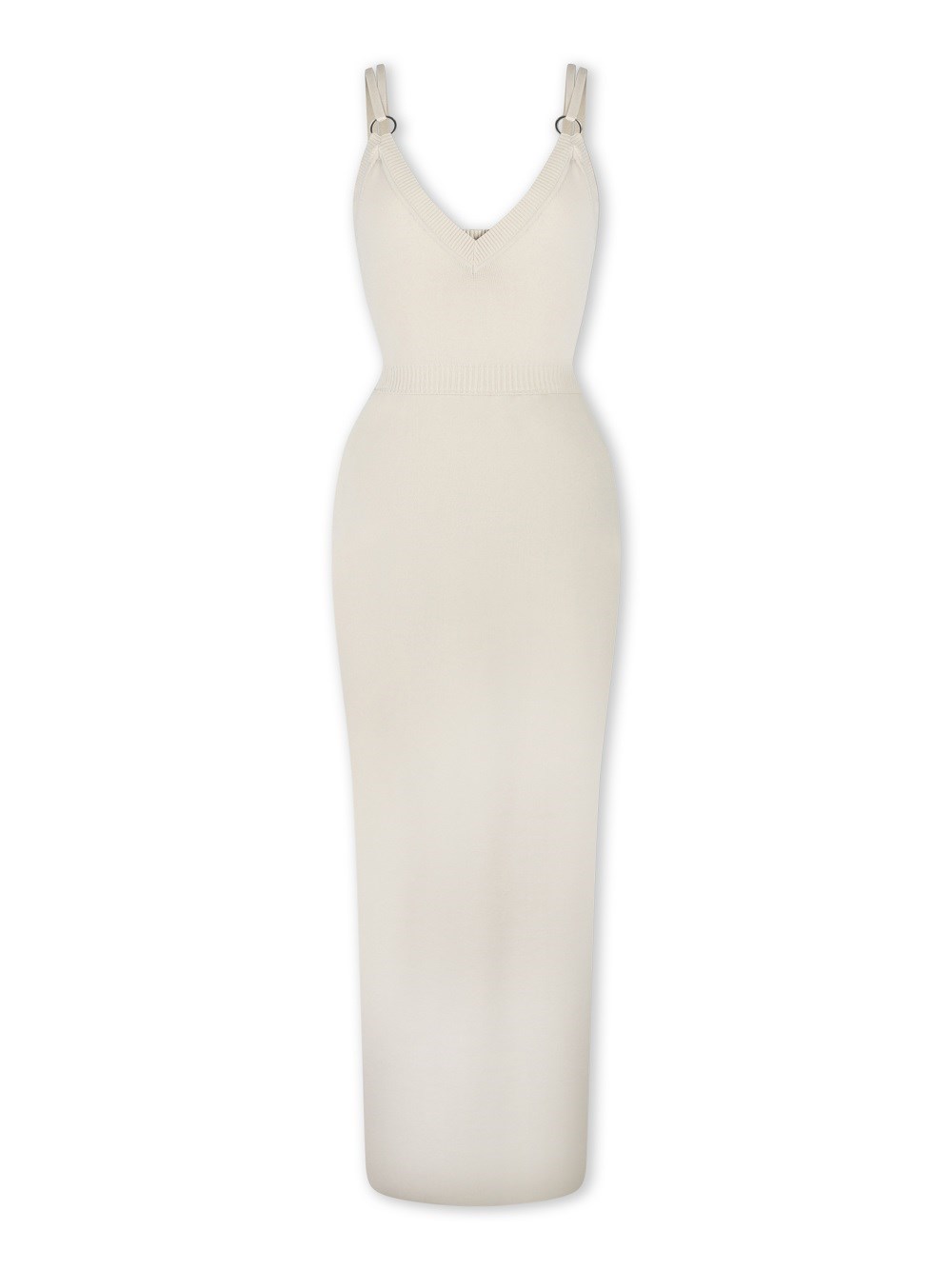 RABANNE MIDI DRESS IN KNIT WITH CRYSTALS