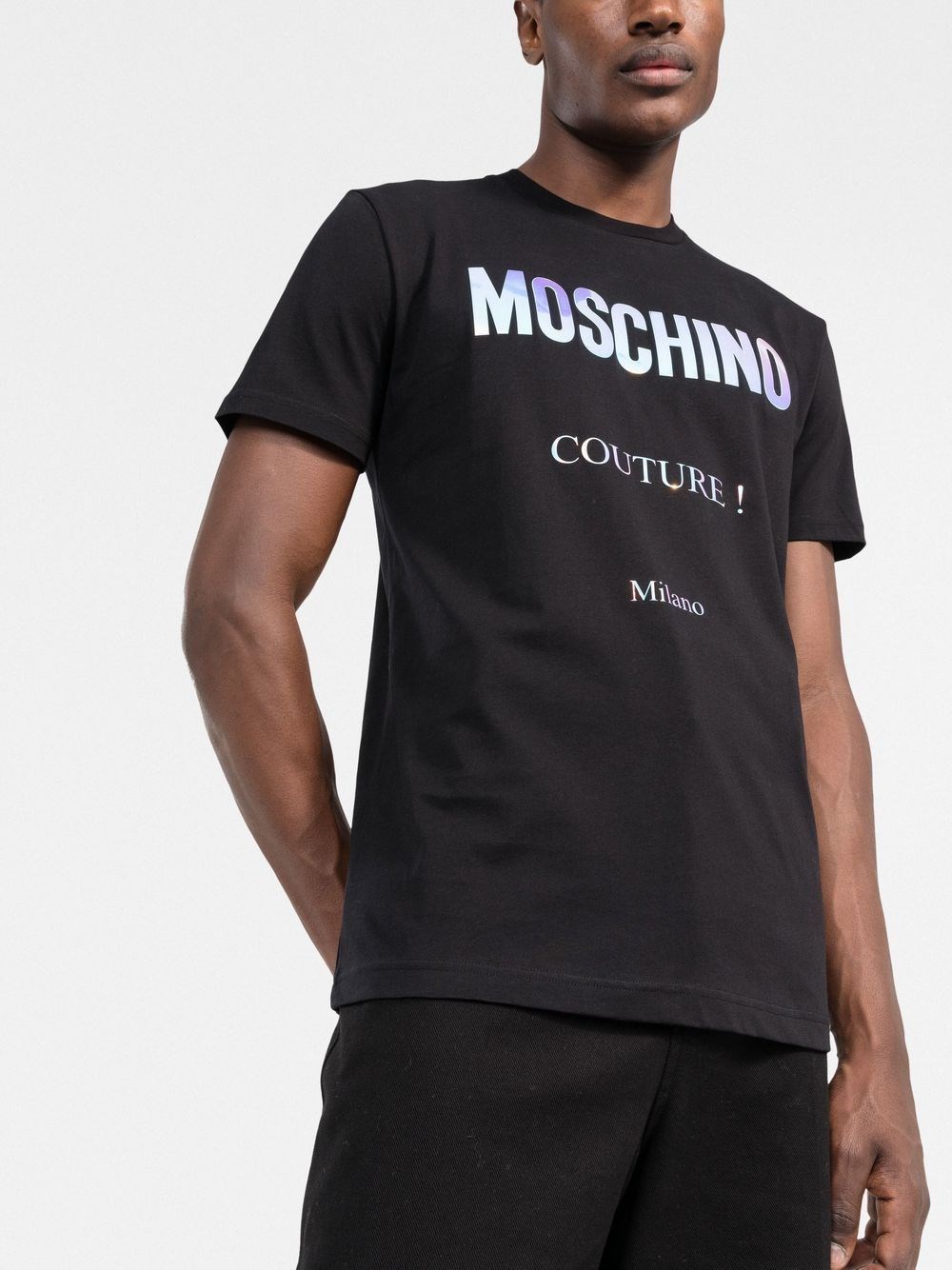 Moschino T-shirt With Logo In Black