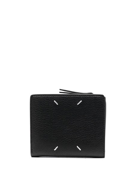 maison margiela Bi-fold wallet with contrast stitching available