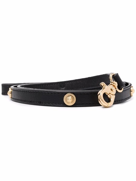 Versace La Medusa Double-Face Leather Belt