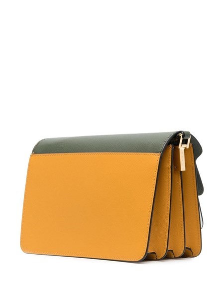 Marni - Trunk Shoulder Bag - Women - Cotton/Calf Leather/Calf Leather/Steel/Brass - One Size - Grey