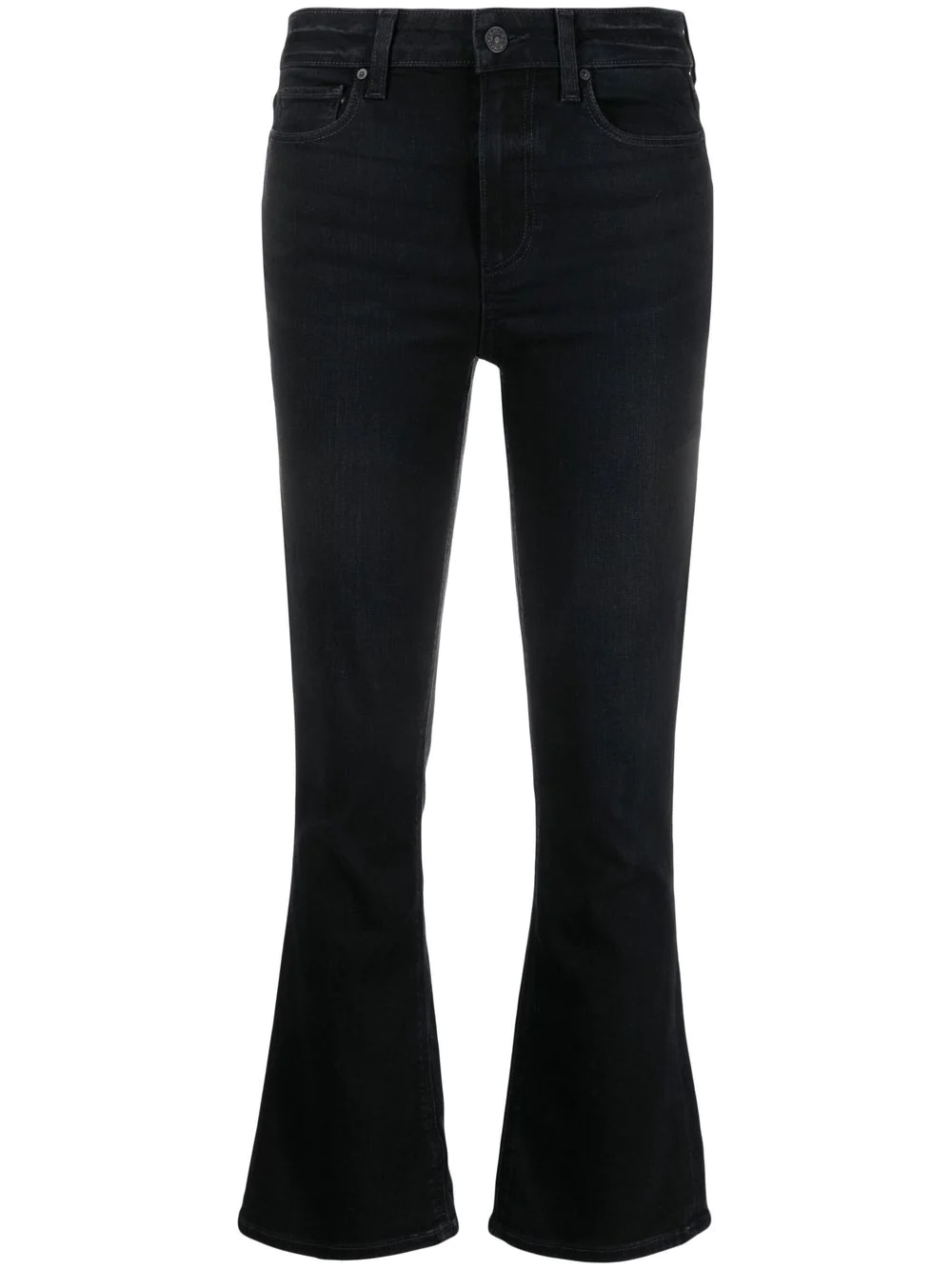 PAIGE COLETTE CROPPED FLARED JEANS