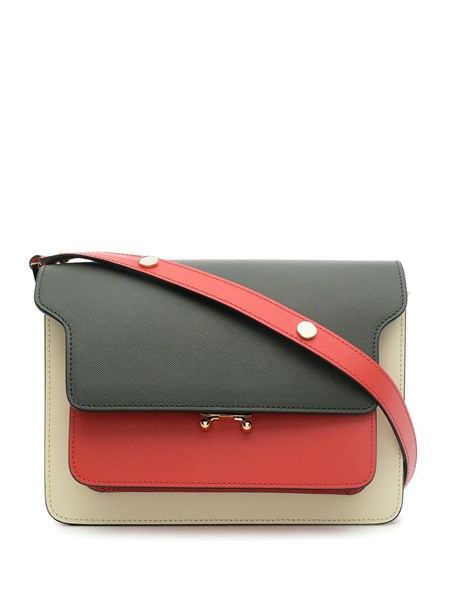Marni Trunk Soft Large Bag in Red
