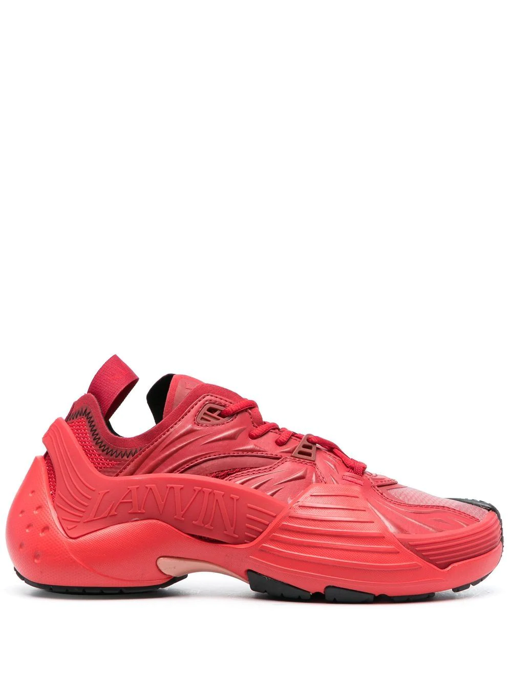 Lanvin Red Flash-x Sneakers In Red