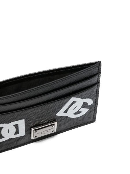 dolce & gabbana Logo print leather card holder available on   - 24405 - ZW