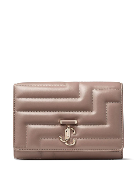 Jimmy Choo Varenne Leather Chain Wallet