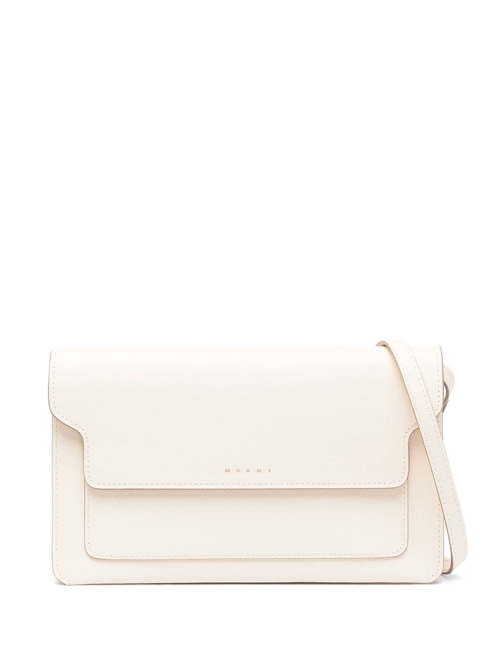 MARNI TRUNK SHOULDER BAG IN LEATHER