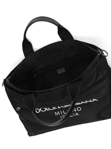 Dolce & Gabbana Printed Canvas Tote Bag