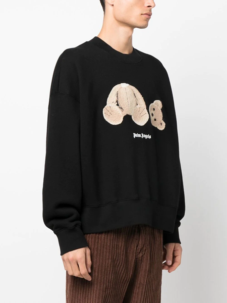 Palm angels best sale bear crewneck