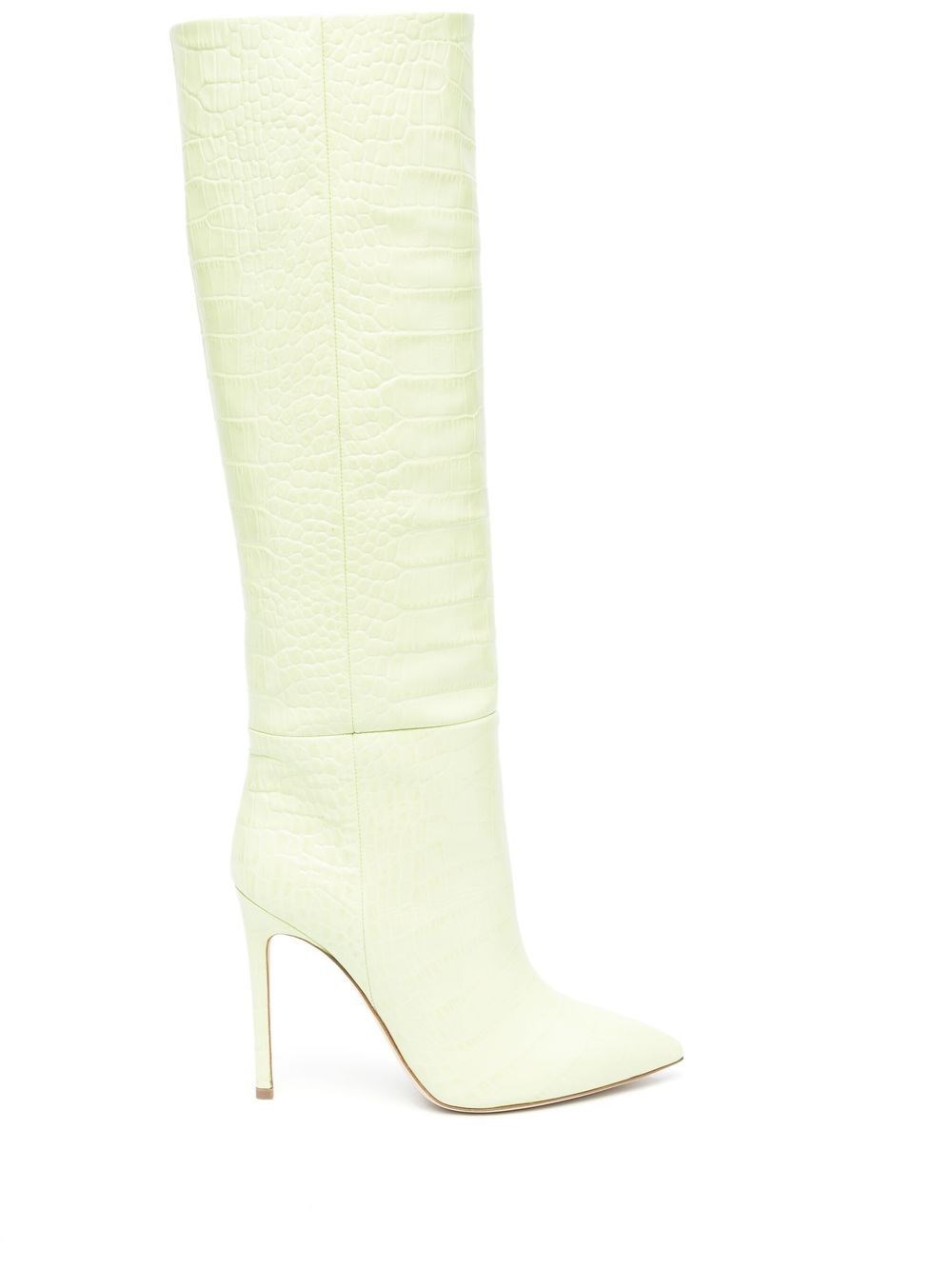 PARIS TEXAS BOOTS WITH CROCODILE EFFECT