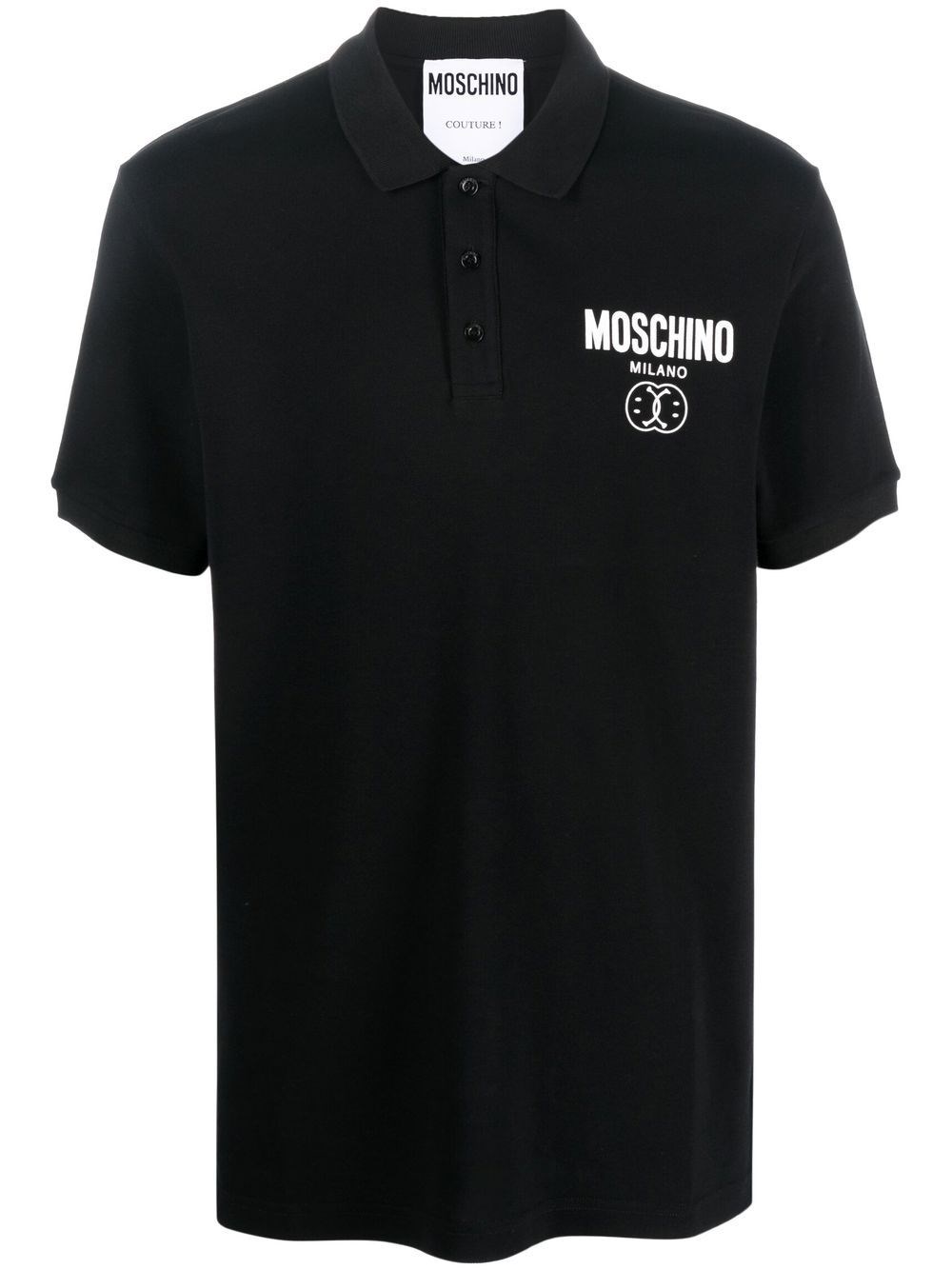 Moschino Polo Shirts In Black