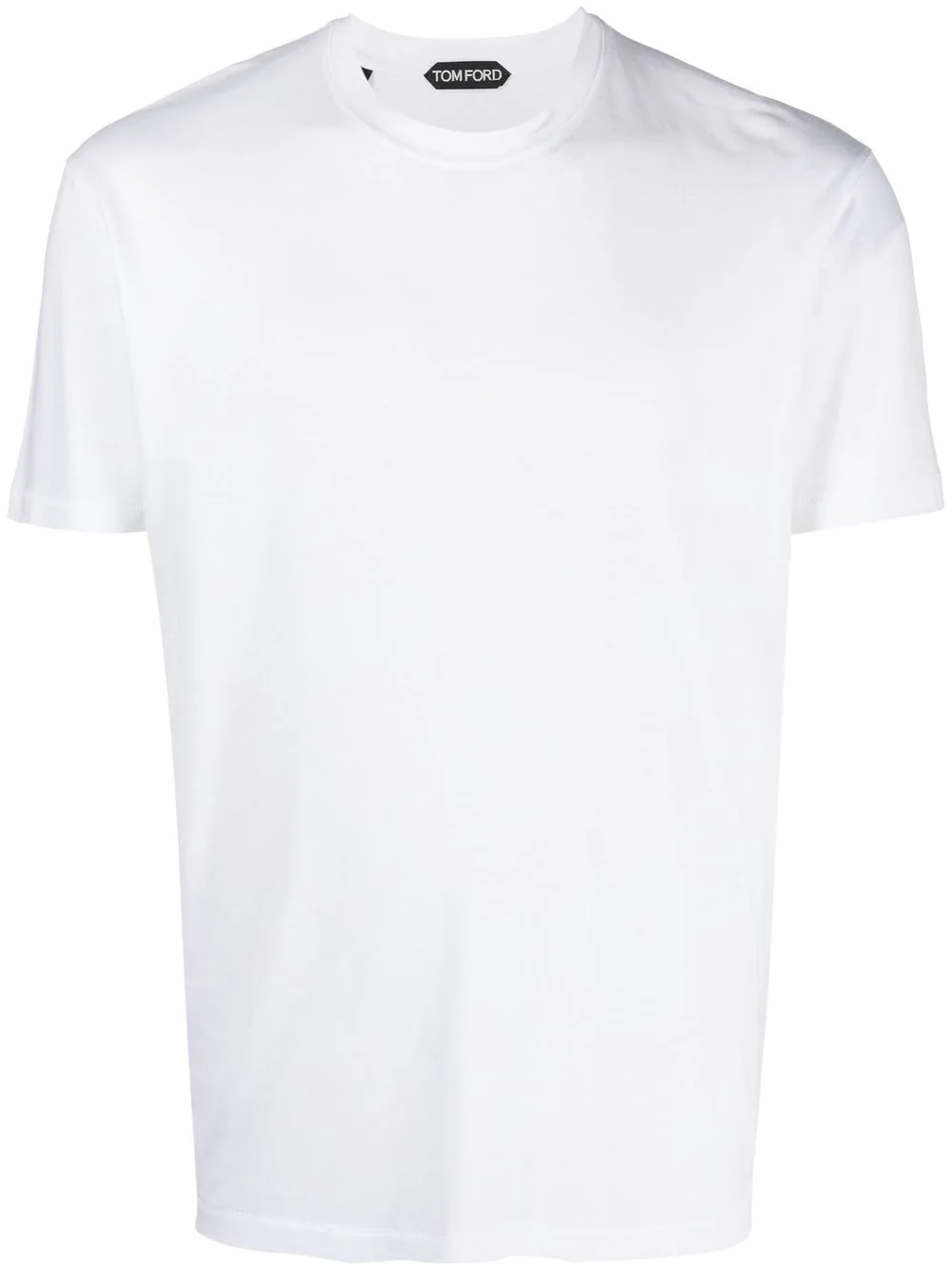 Shop Tom Ford Round Neck T-shirt In White