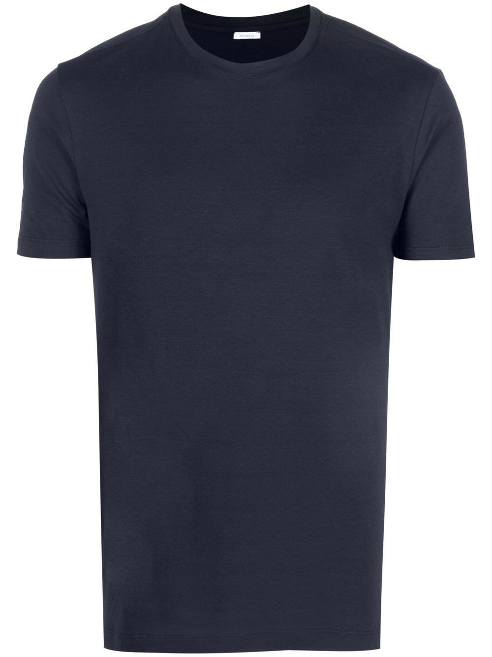 Malo Round Neck T-shirt In Blue