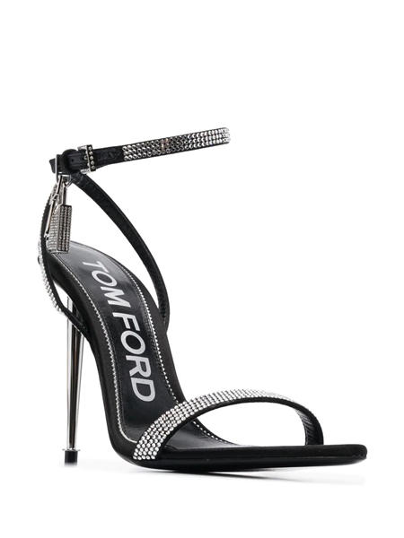 tom ford Sandals with crystal decoration 120mm available on   - 25804 - PL