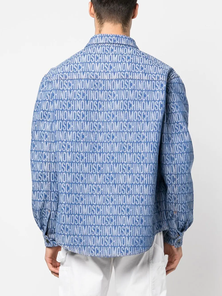moschino Denim shirt with monogram available on  -  25811 - MU