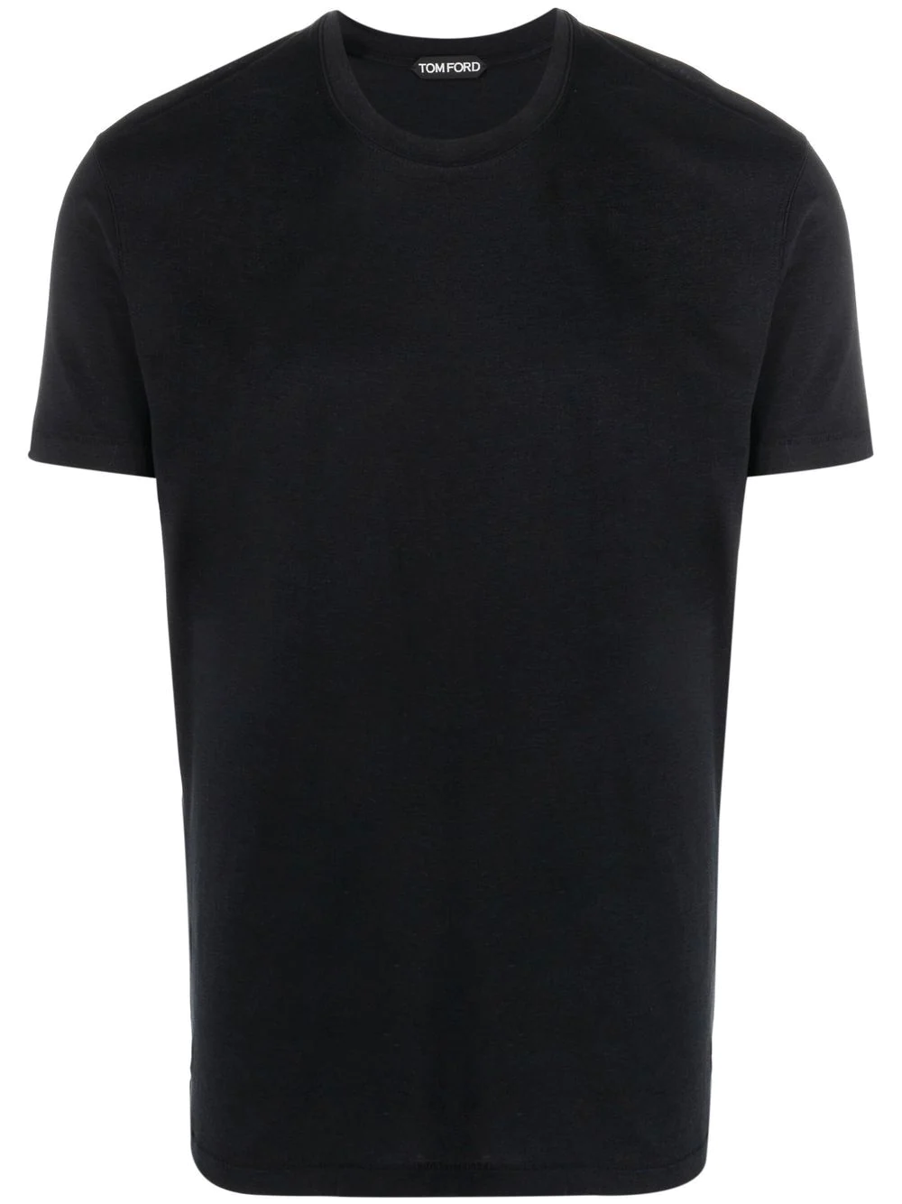 Shop Tom Ford Short-sleeved Crew-neck T-shirt In Black