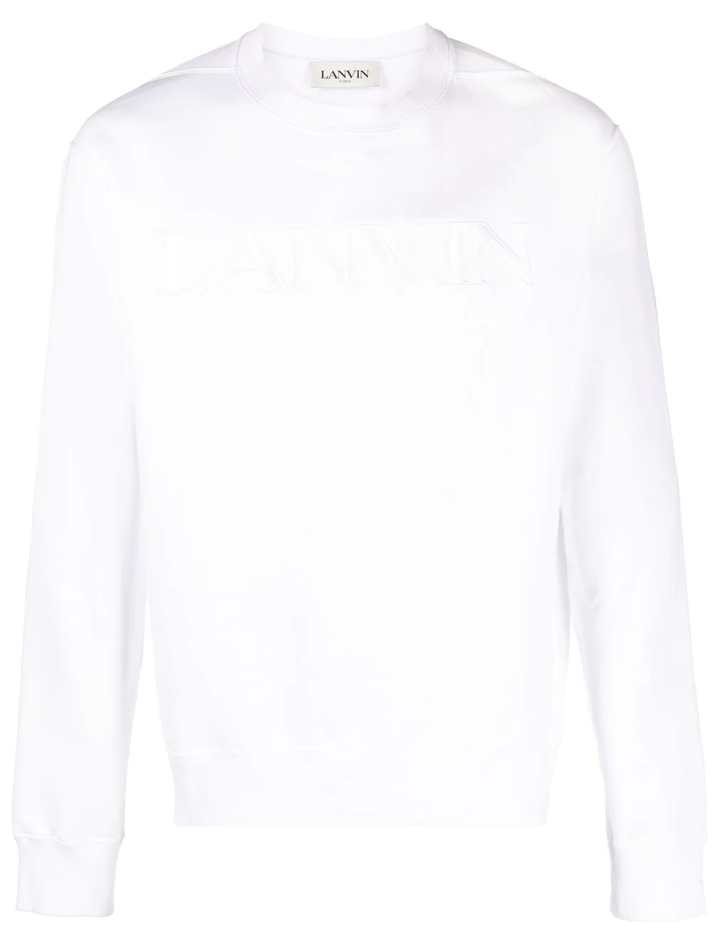 LANVIN SWEATSHIRT WITH EMBROIDERY