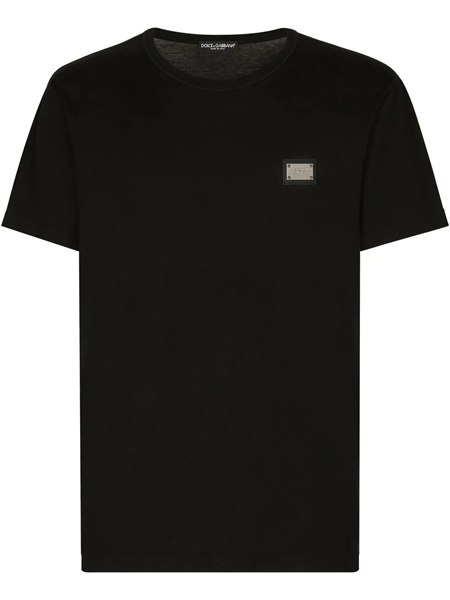 dolce gabbana T shirt with logo plaque available on