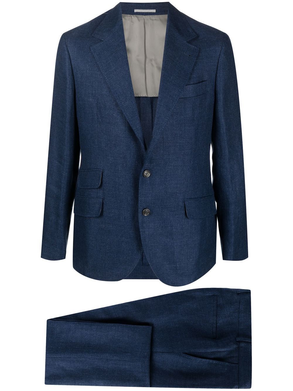 BRUNELLO CUCINELLI SINGLE-BREASTED TWO-PIECE SUIT
