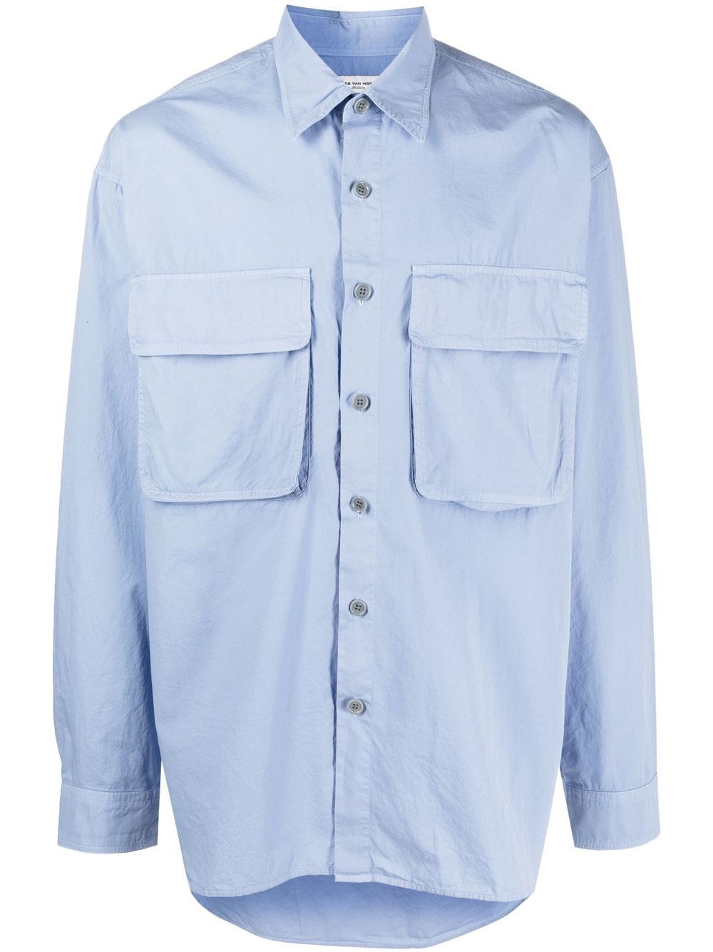 DRIES VAN NOTEN OVERSIZED MILITARY SHIRT