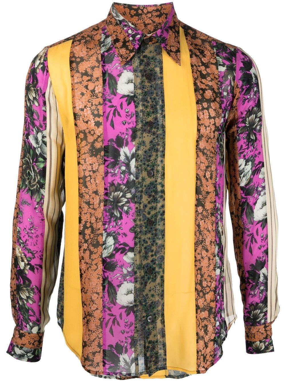 DRIES VAN NOTEN FITTED SHIRT