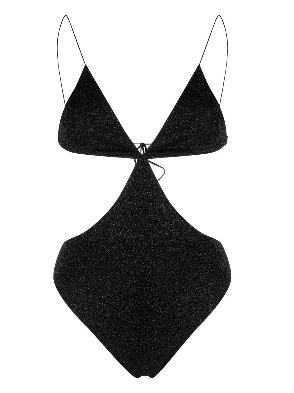 OSEREE SWIMSUIT WITH CRYSTAL DETAILS