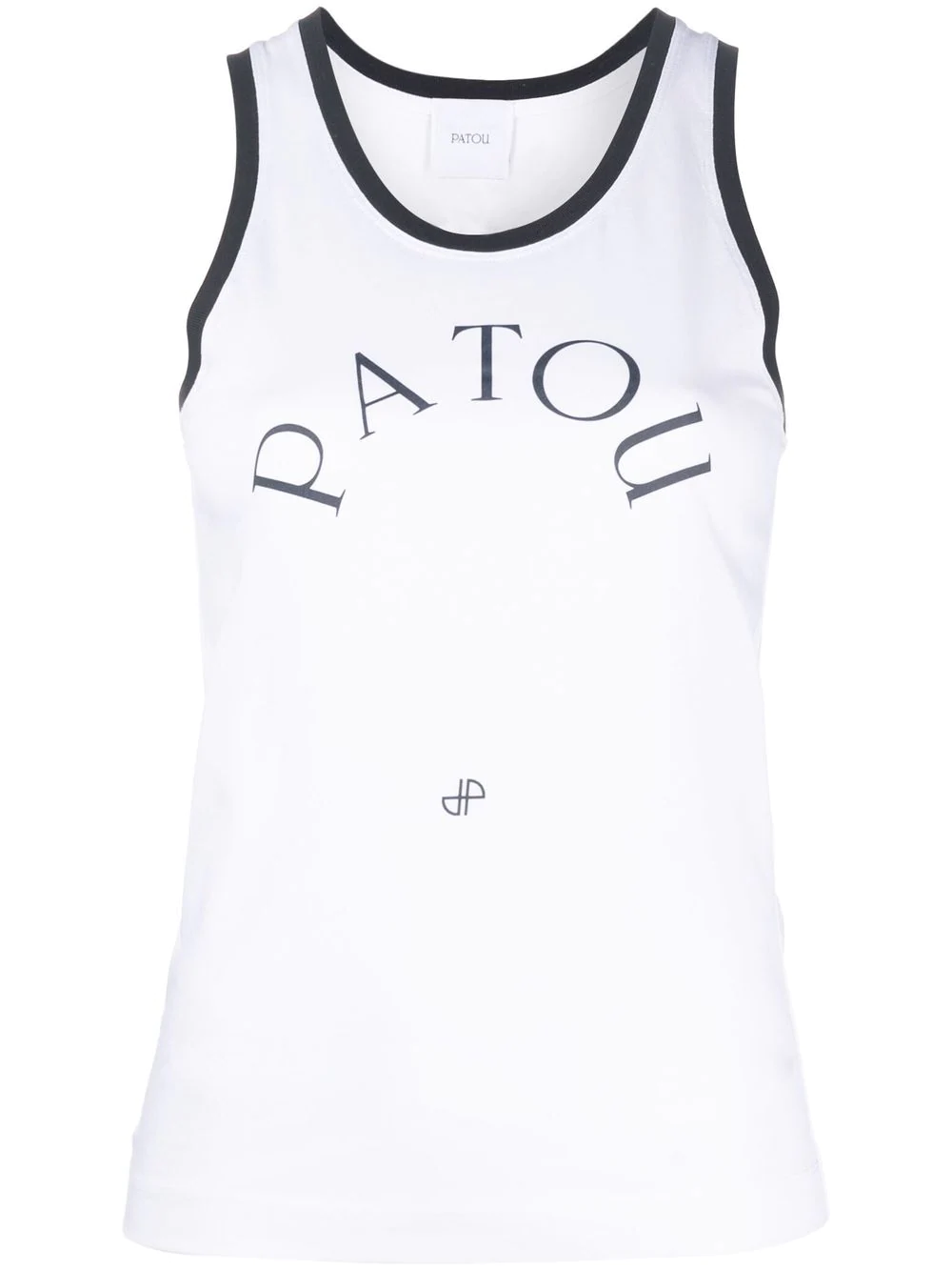 PATOU SWIMMER TANK TOP WITH PRINT