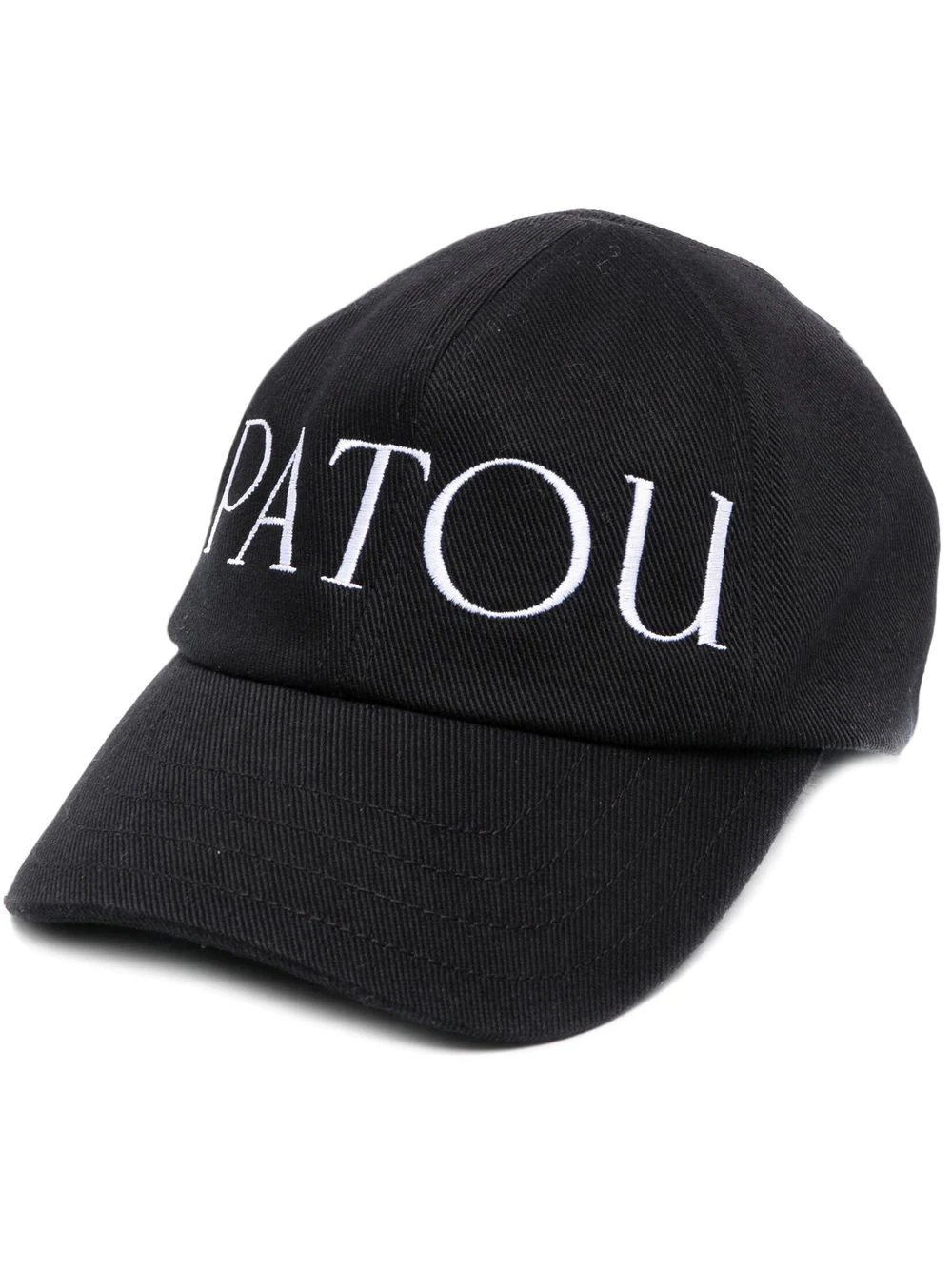 Shop Patou Baseball Cap With Embroidery In Black