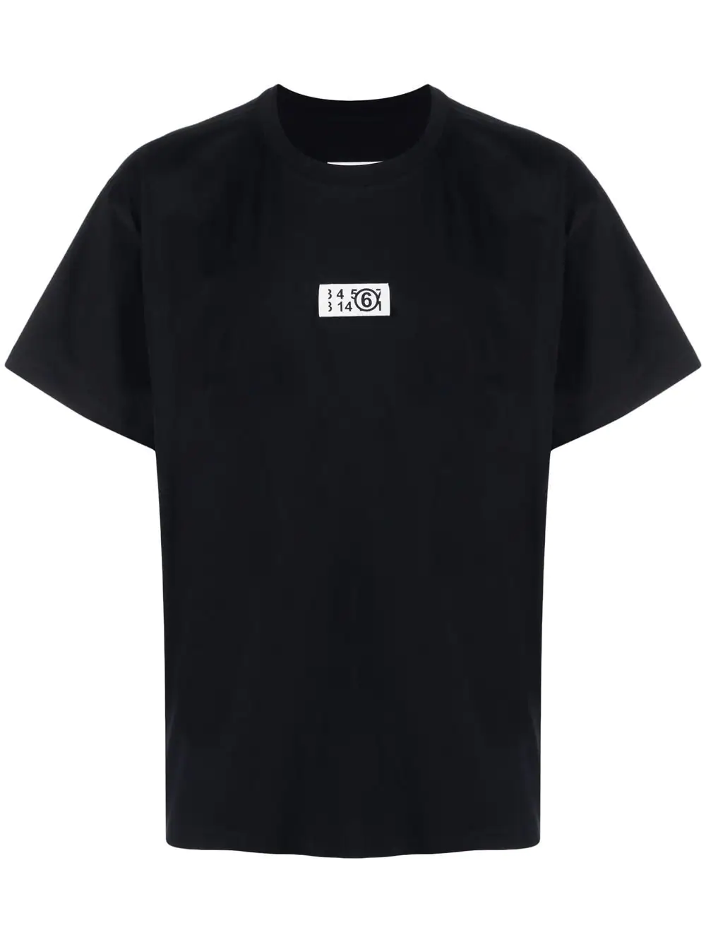 Mm6 Maison Margiela T-shirt With Logo In Black