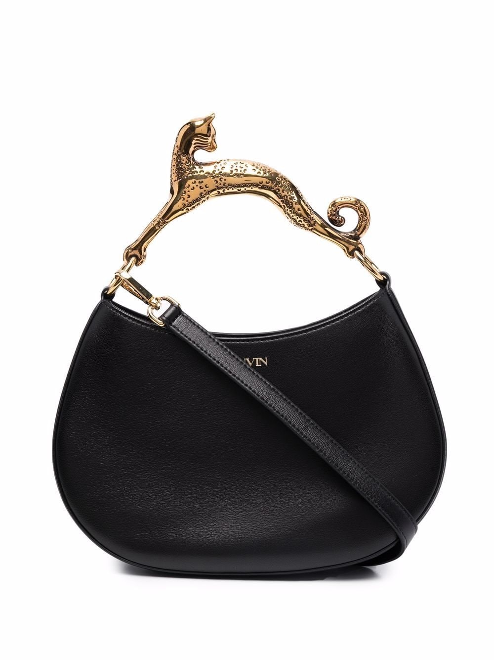 Lanvin Tote Bag With Decoration In Black