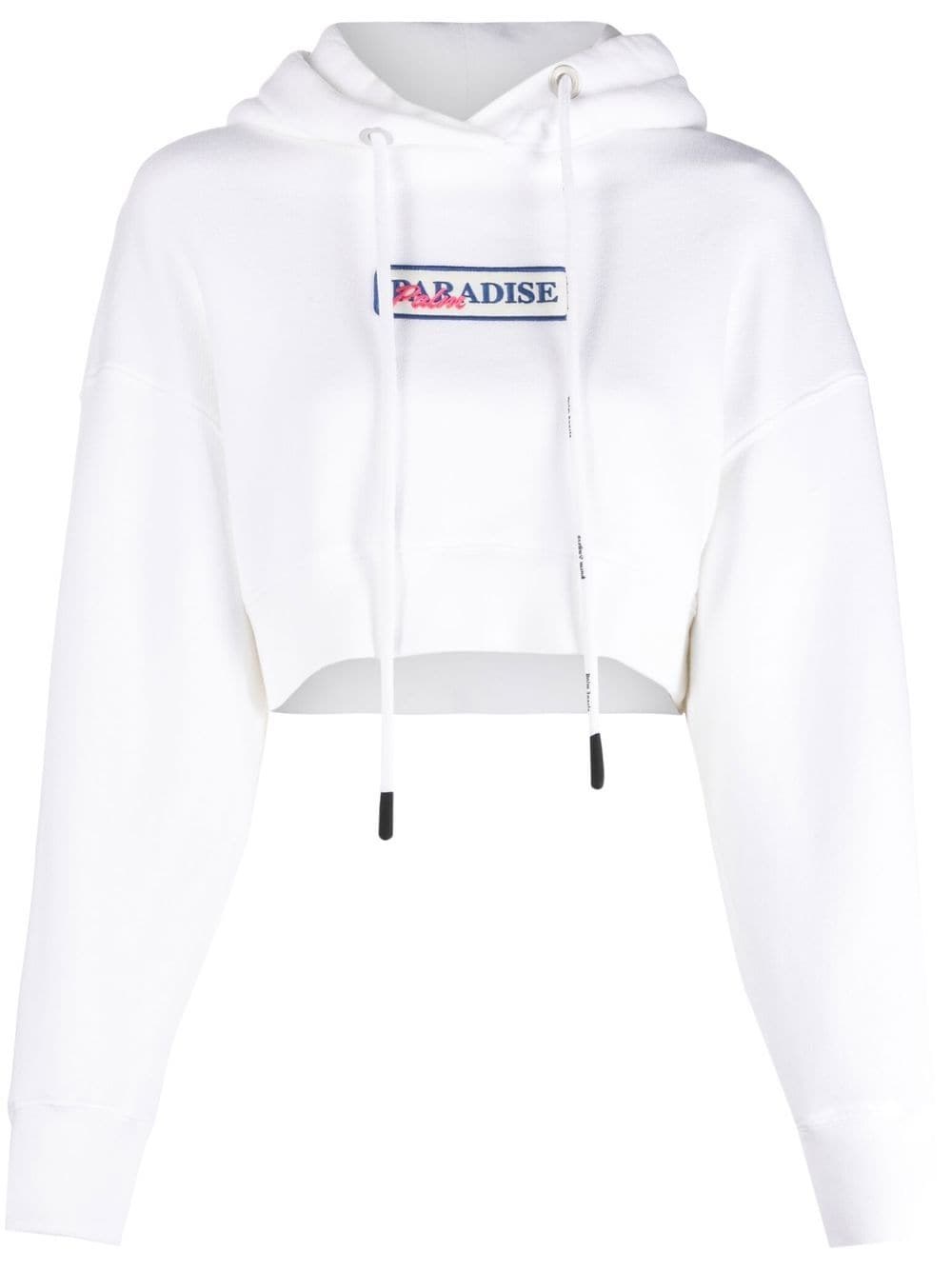 PALM ANGELS PARADISE PALM CROPPED HOODIE