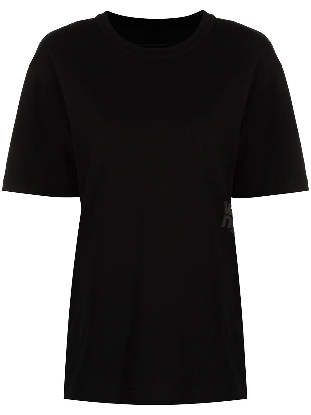Alexander Wang Logo T-shirt In Black
