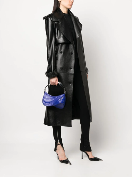 Thierry Mugler 'small Embossed Spiral Curve 01' Handbag - ShopStyle  Shoulder Bags