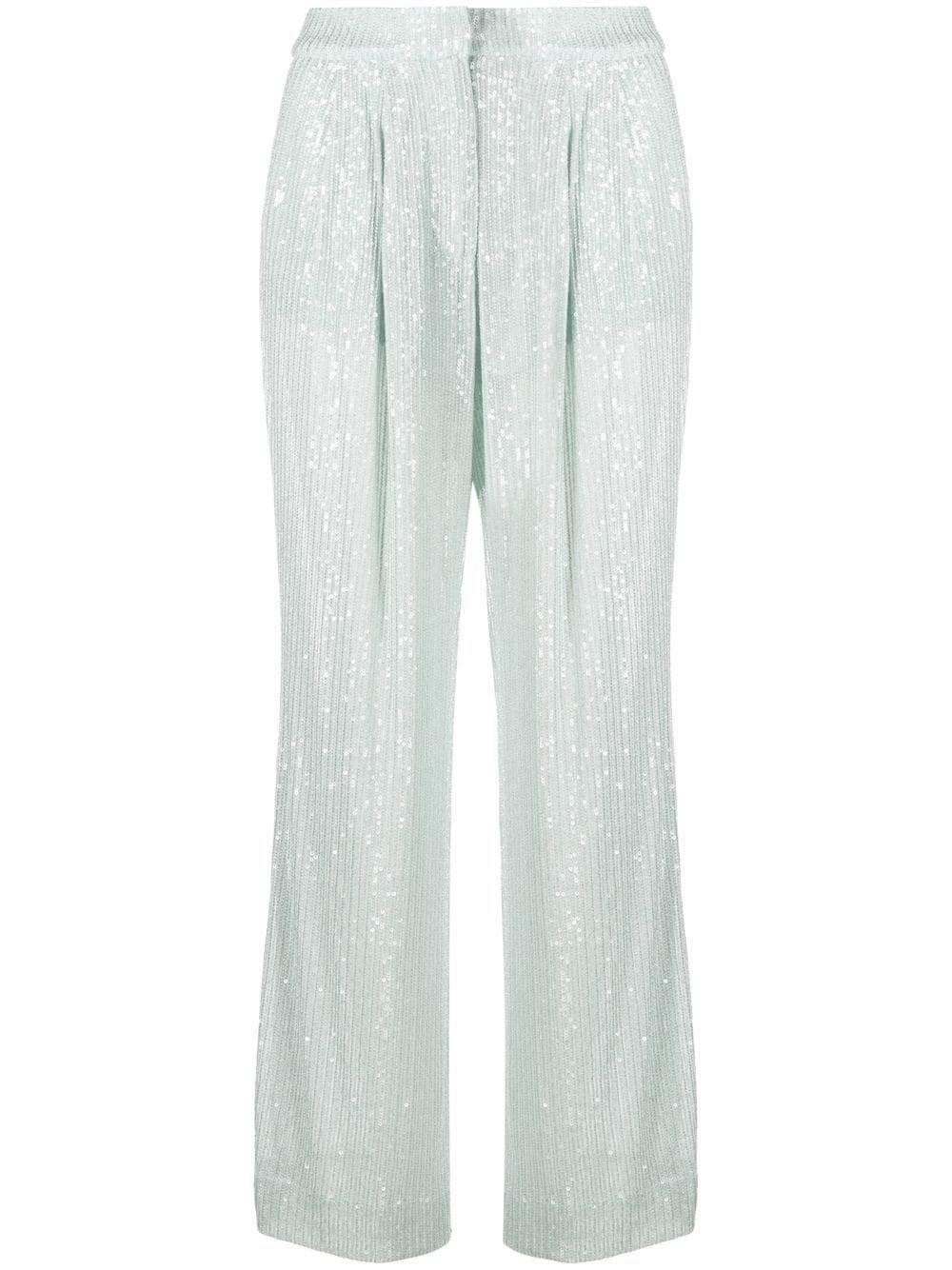 ROTATE BIRGER CHRISTENSEN SEQUINED TROUSERS