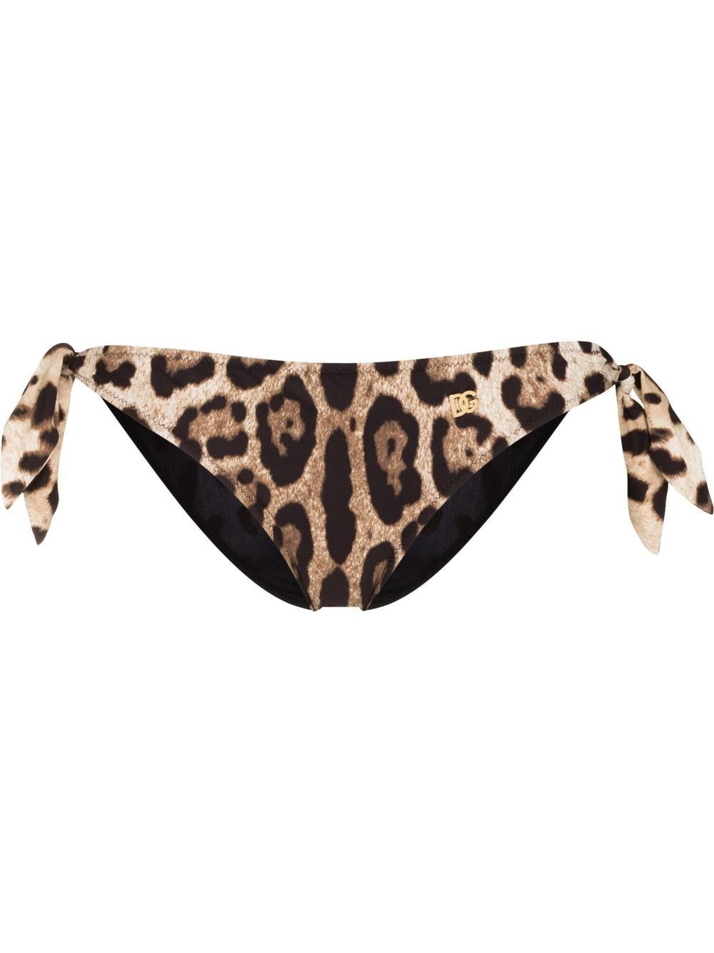 DOLCE & GABBANA PRINTED BIKINI BOTTOMS