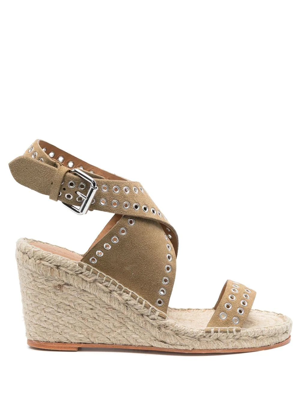 ISABEL MARANT ESPADRILLES WITH 70MM WEDGE