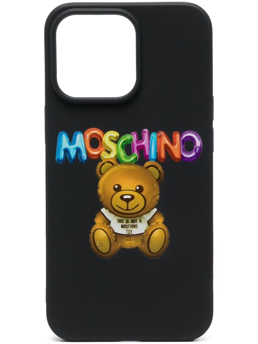 moschino Iphone 13 Pro case with printed logo available on