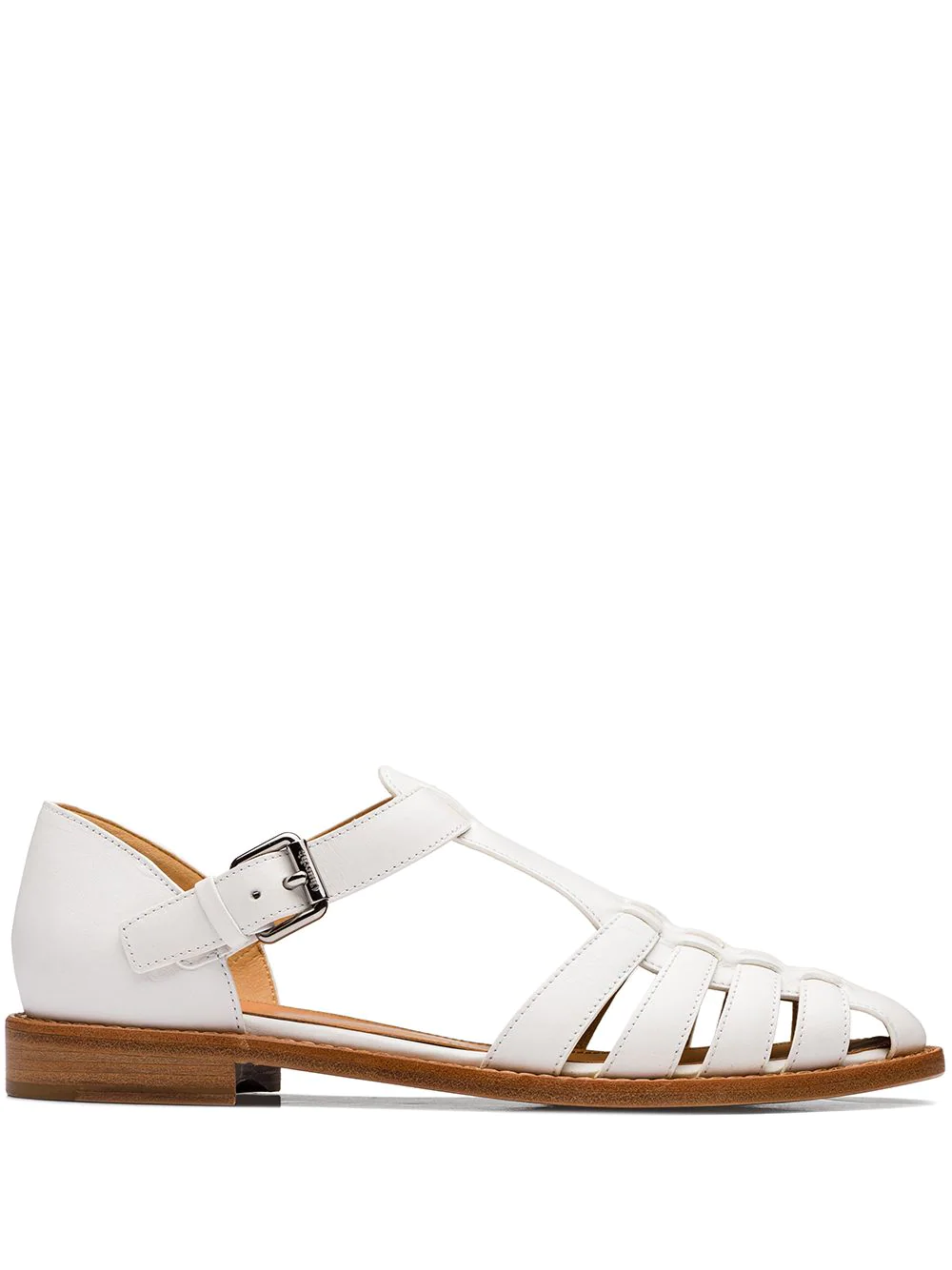 Church's Kelsey Closed-toe Sandals In White