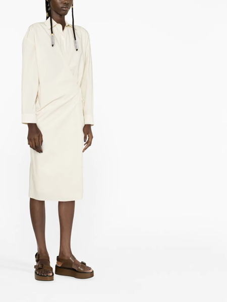 lemaire Twisted long-sleeved shirt dress available on