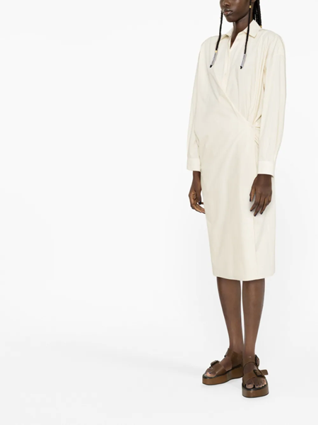 lemaire Twisted long-sleeved shirt dress available on