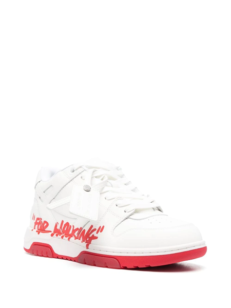 Out of Office For Walking - White/Red