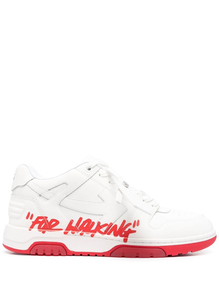 Out of Office For Walking - White/Red