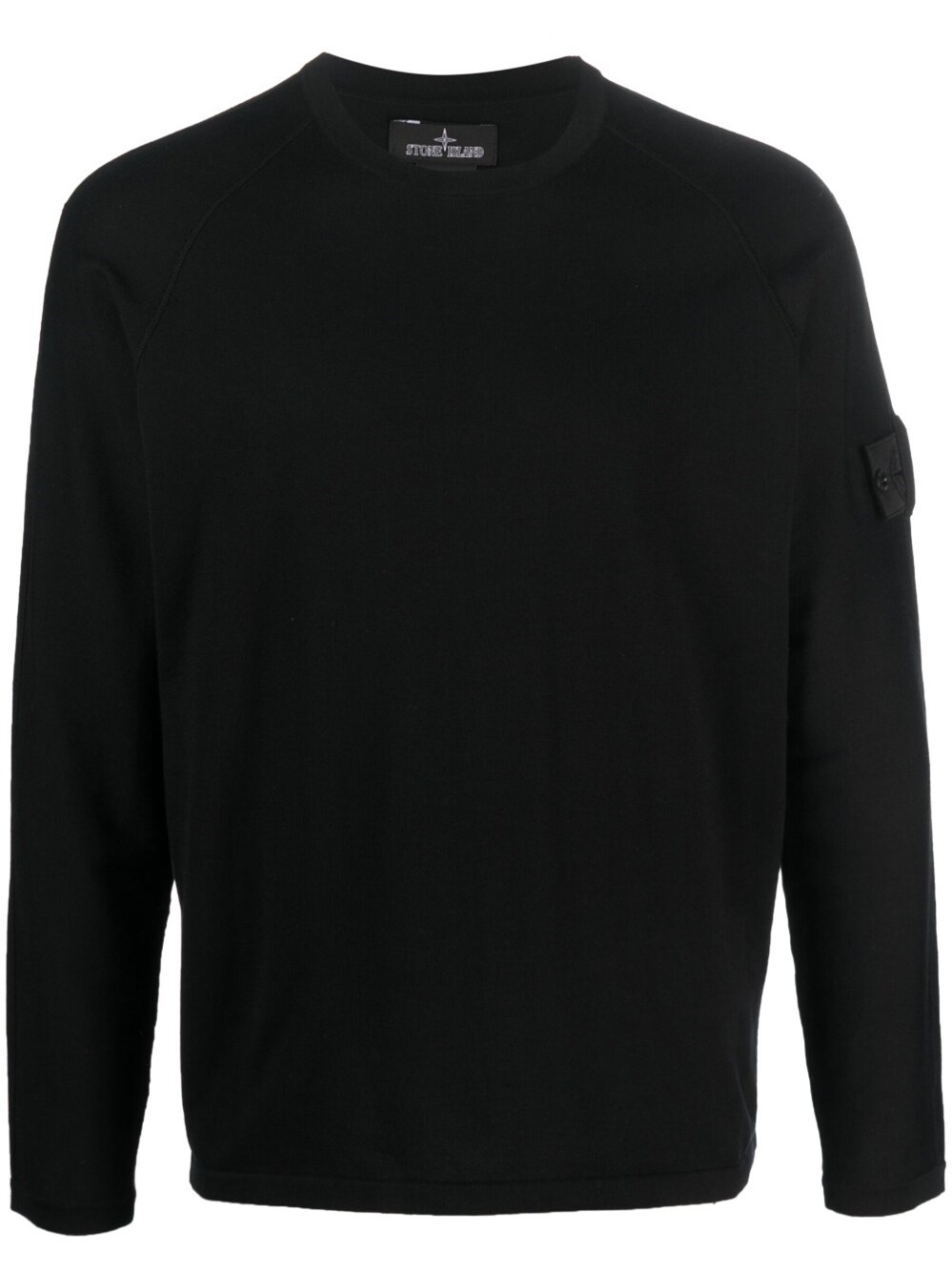 STONE ISLAND SHADOW PROJECT LONG-SLEEVED SWEATSHIRT WITH LOGO PATCH