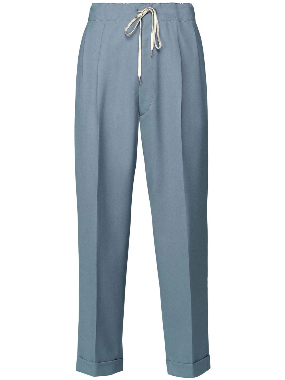 MAISON MARGIELA TAPERED TROUSERS WITH DRAWSTRING