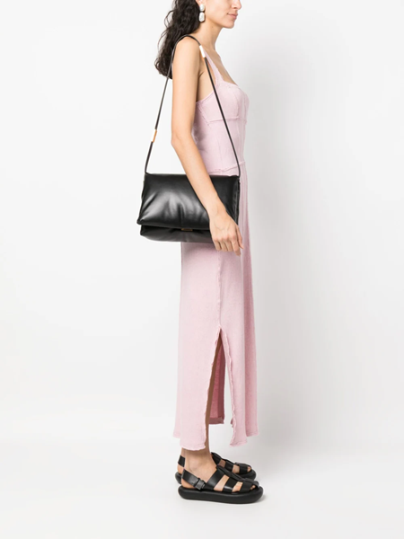 Trunk Soft medium bag in lilac leather, Marni in 2023
